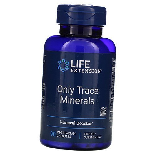 

Микроэлементы, Only Trace Minerals, Life Extension 90вегкапс (36346047)