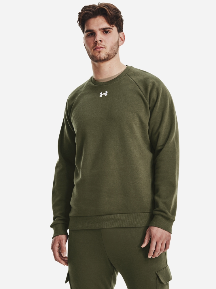 Світшот на флісі чоловічий Under Armour UA Rival Fleece Crew 1379755-390 XL Хакі від Rozetka на платформі USKIDKA Акція на Світшот на флісі чоловічий Under Armour UA Rival Fleece Crew 1379755-390 XL Хакі від Rozetka