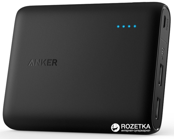 

УМБ Anker 13000 mAh Black (A1215H11/A1215G11)