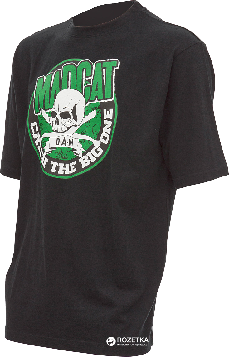 

Футболка DAM Madcat Scull&Clonks XL Черная