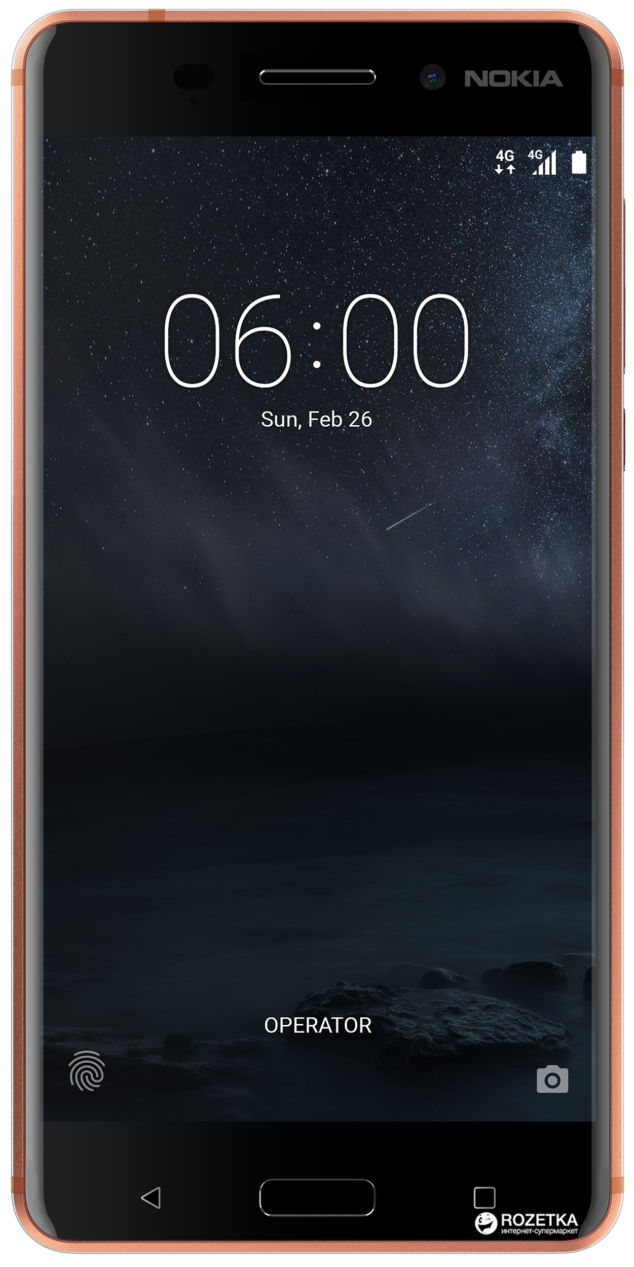 Мобильный телефон Nokia 6 Dual Sim Matte Black – отзывы покупателей |  ROZETKA