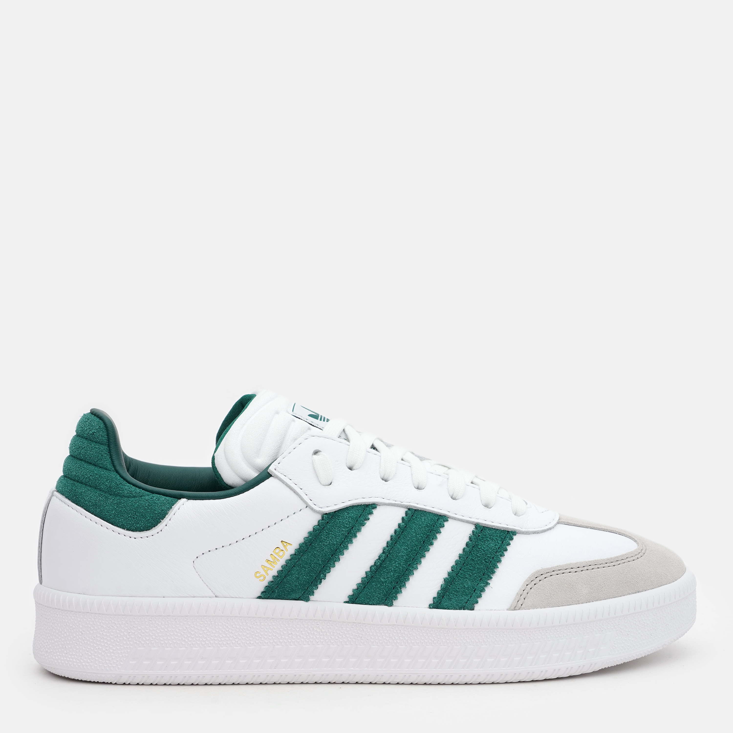 Чоловічі кеди низькі Adidas Samba Xlg JI3191 40.5 (7UK) 25.5 см Ftwwht/Cgreen/Cgrani від Rozetka на платформі USKIDKA Акція на Чоловічі кеди низькі Adidas Samba Xlg JI3191 40.5 (7UK) 25.5 см Ftwwht/Cgreen/Cgrani від Rozetka