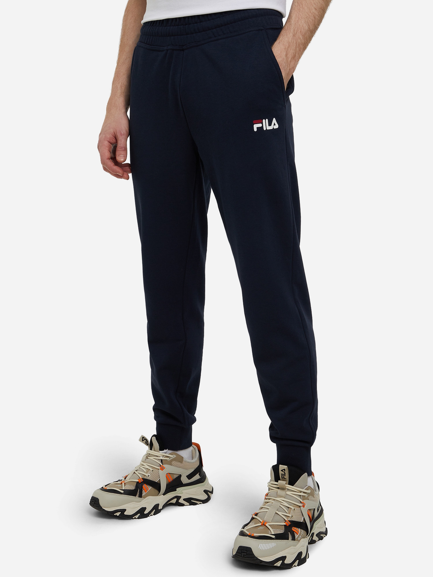 Спортивні штани чоловічі FILA 125574-Z4 52 Темно-сині від Rozetka на платформі USKIDKA Акція на Спортивні штани чоловічі FILA 125574-Z4 52 Темно-сині від Rozetka