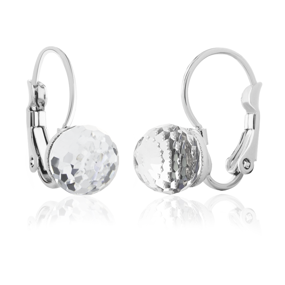 

Серьги KOBI Globe klapka 8 мм со Swarovski модели 7740-2305-06