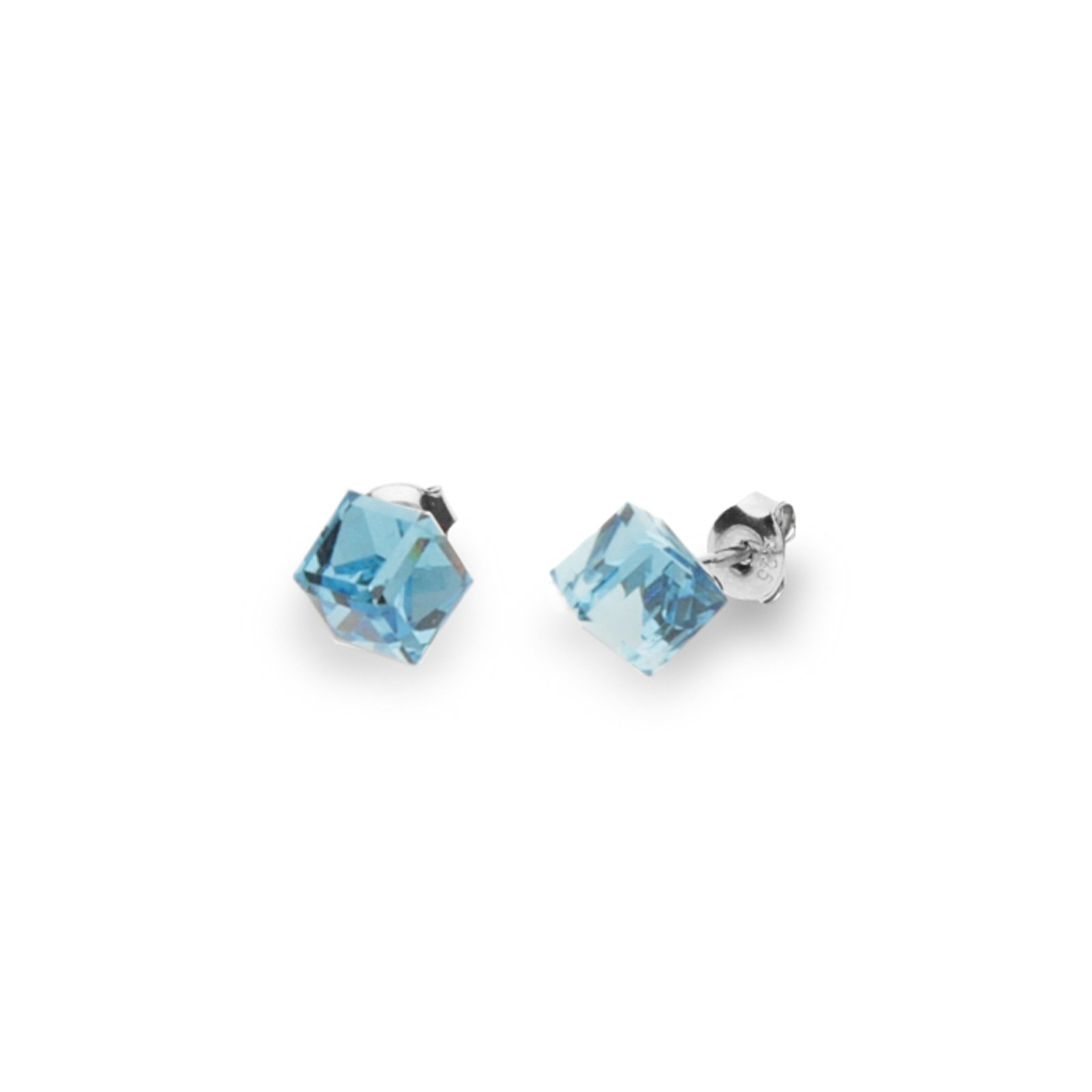 

Серебряные серьги SPARK Medium Cube 6x6 мм со Swarovski модели K48416AQ