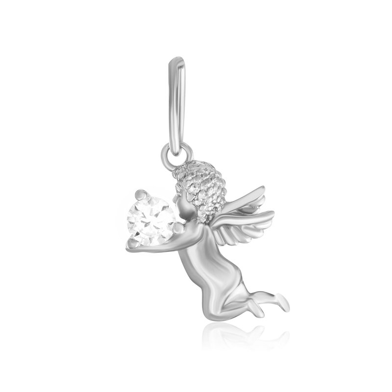 

Серебряная подвеска Silvex925 с фианитом Ангел модели П2Ф/365