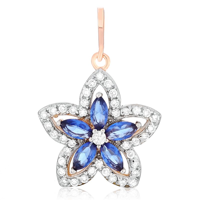 

Серебряная подвеска Silvex925 с фианитом модели П3ФС/390