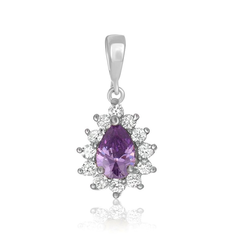 

Серебряная подвеска Silvex925 с фианитом модели ПК2ФА/383