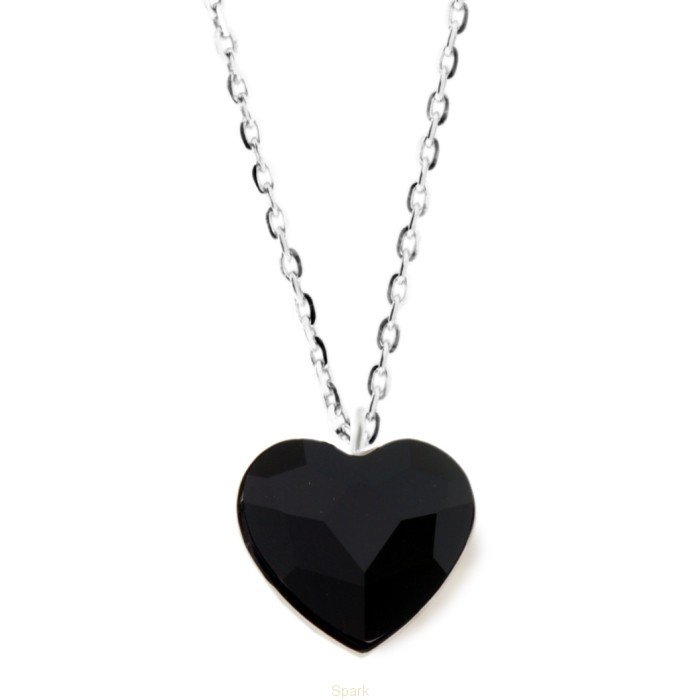 

Серебряный кулон c цепочкой SPARK Heart со Swarovski модели N2808J