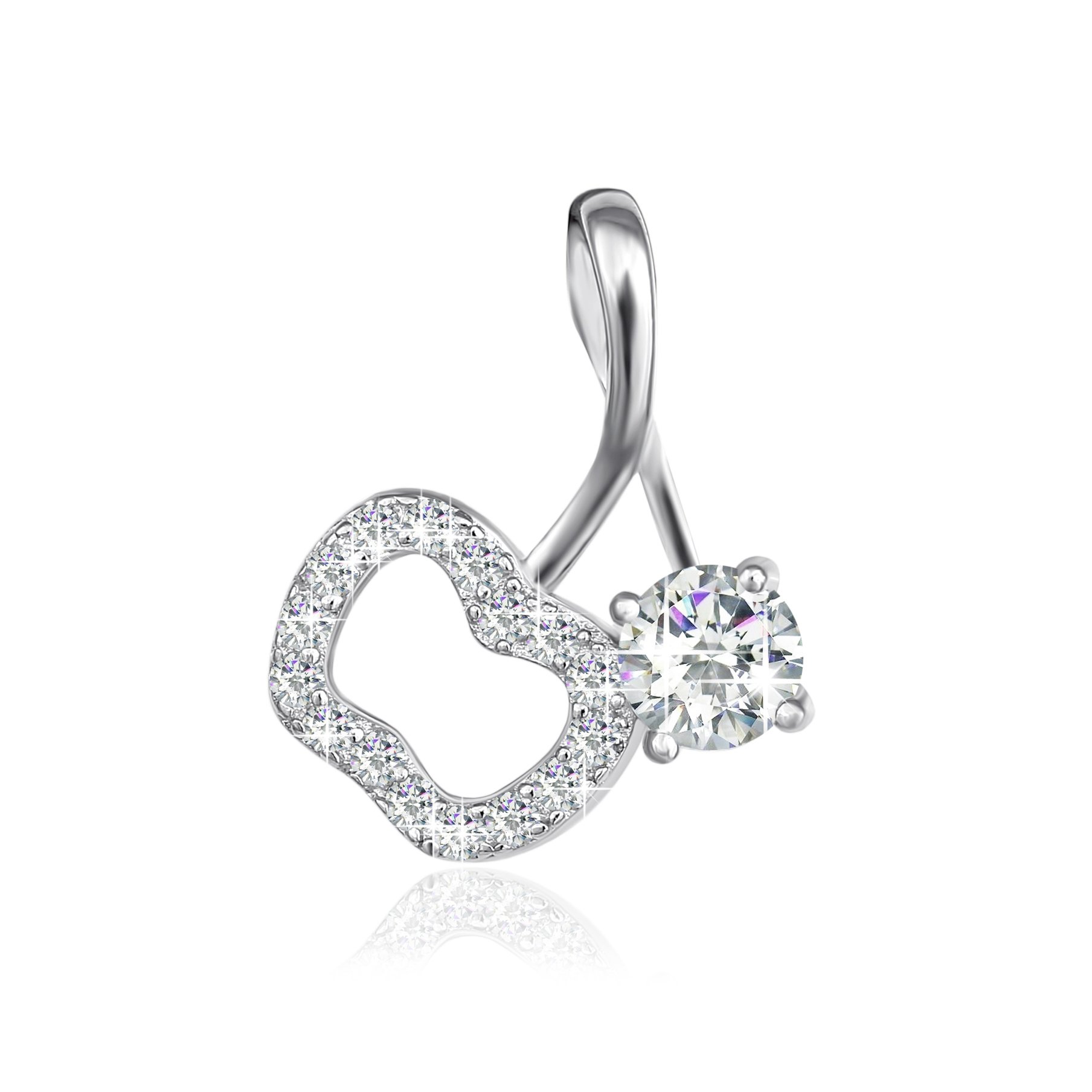 

Серебряная подвеска Silvex925 с фианитом модели П2Ф/4009