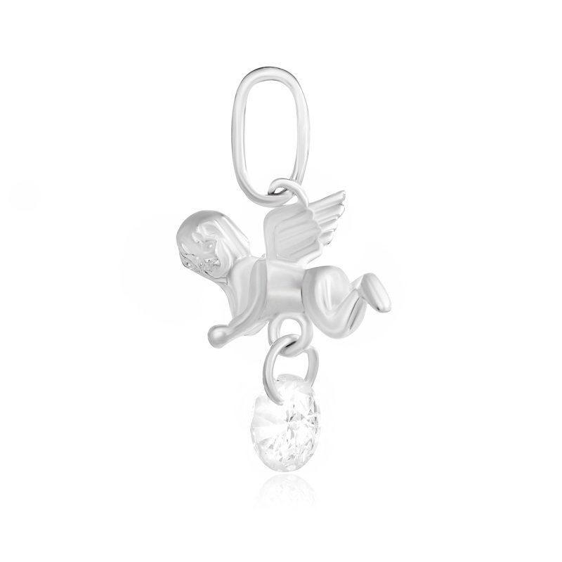 

Серебряная подвеска Silvex925 с фианитом Ангел модели П2Ф/4026