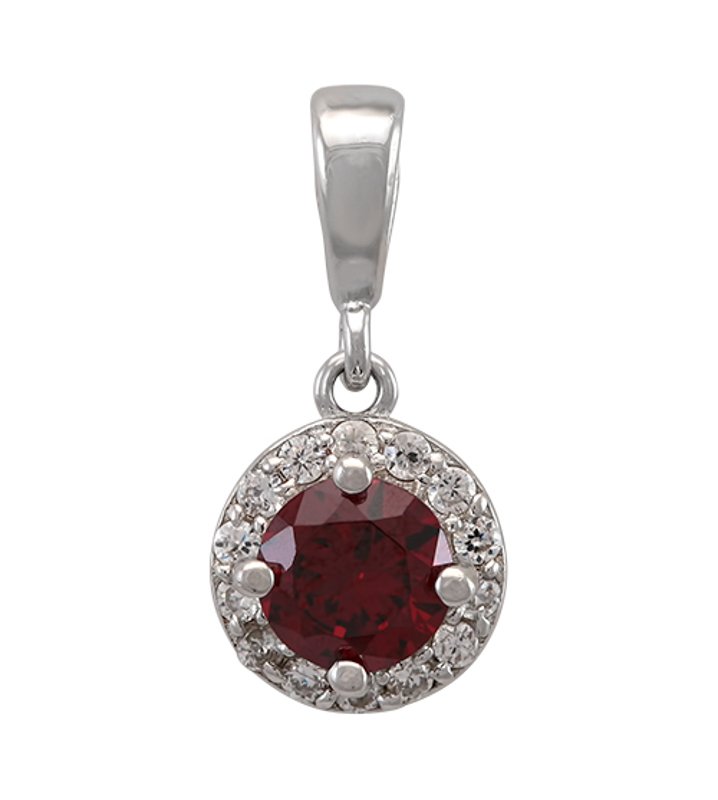 

Серебряная подвеска Silvex925 с фианитом модели ПК2ФГ/437