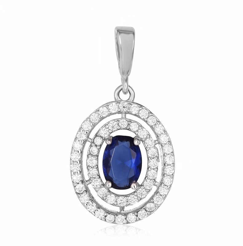 

Серебряная подвеска Silvex925 с фианитом модели ПК2ФС/476