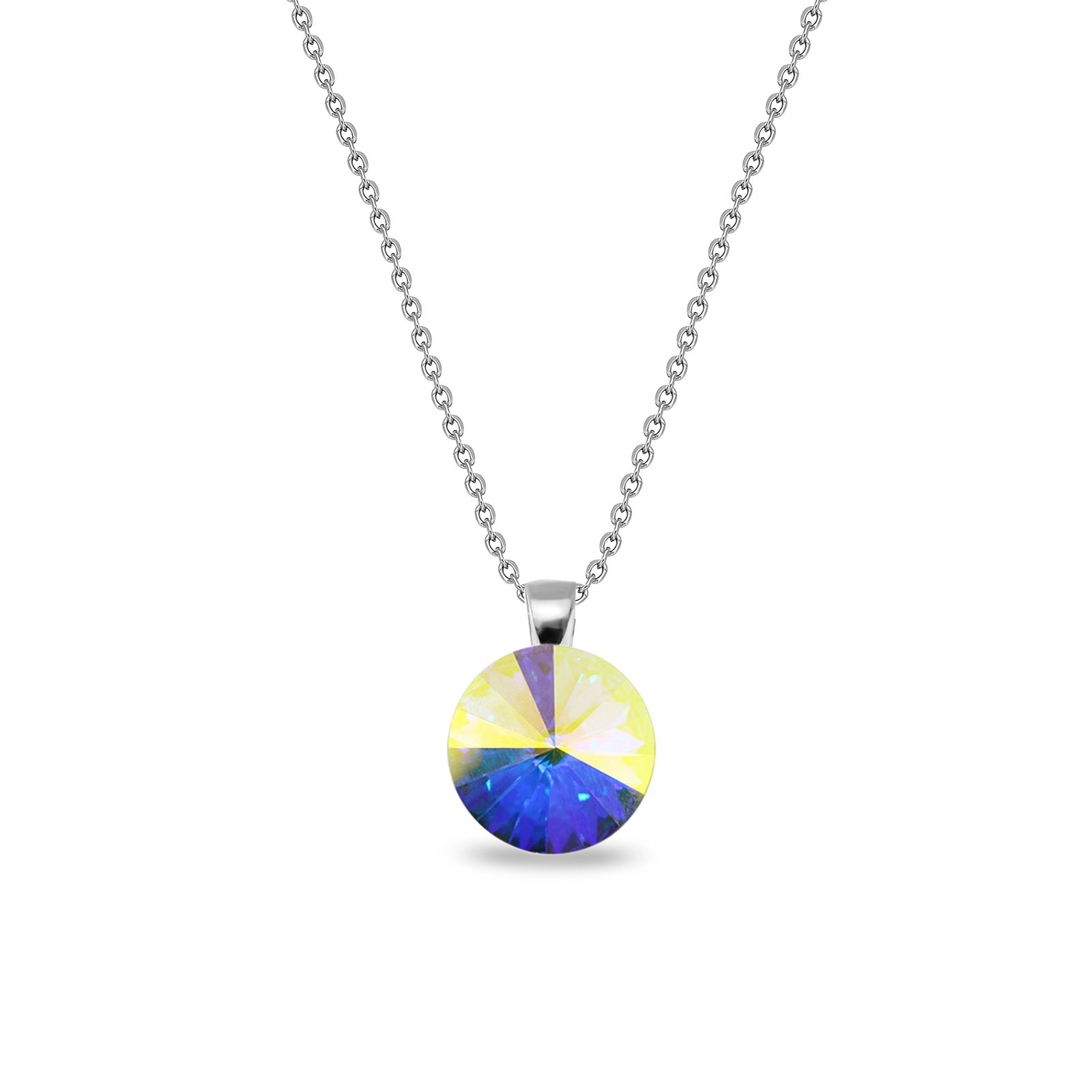

Серебряный кулон c цепочкой SPARK CANDY со Swarovski модели N112212AB