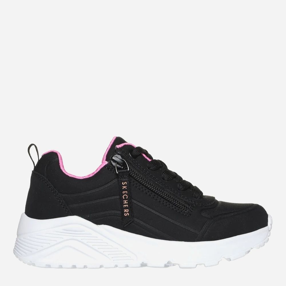 Дитячі кросівки для дівчинки Skechers Uno Lite 310387L BKRG 30 Чорні від Rozetka на платформі USKIDKA Акція на Дитячі кросівки для дівчинки Skechers Uno Lite 310387L BKRG 30 Чорні від Rozetka