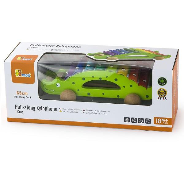 

Игрушка-каталка "Крокодил" (50342)