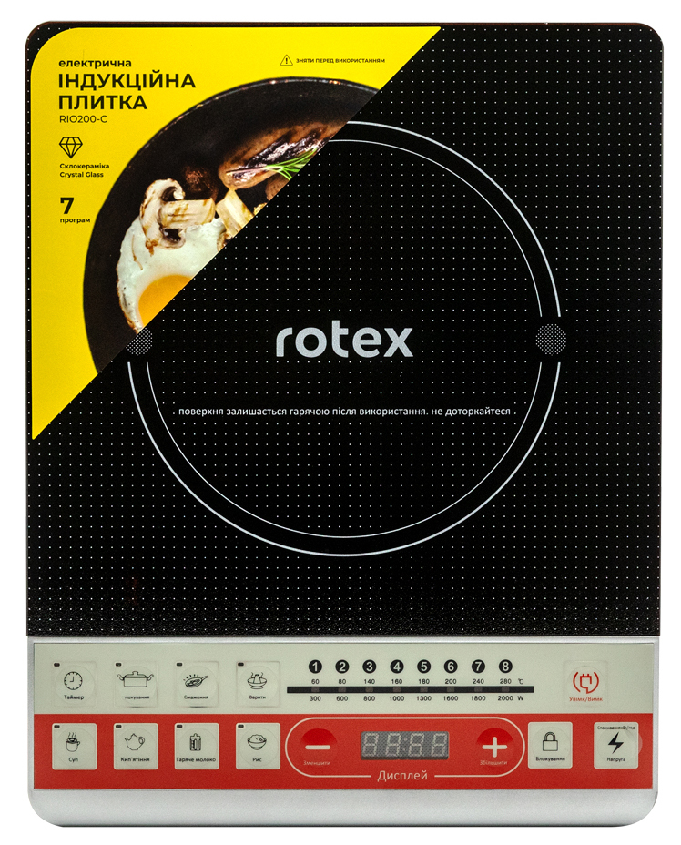 

Настольная плита ROTEX RIO200-C