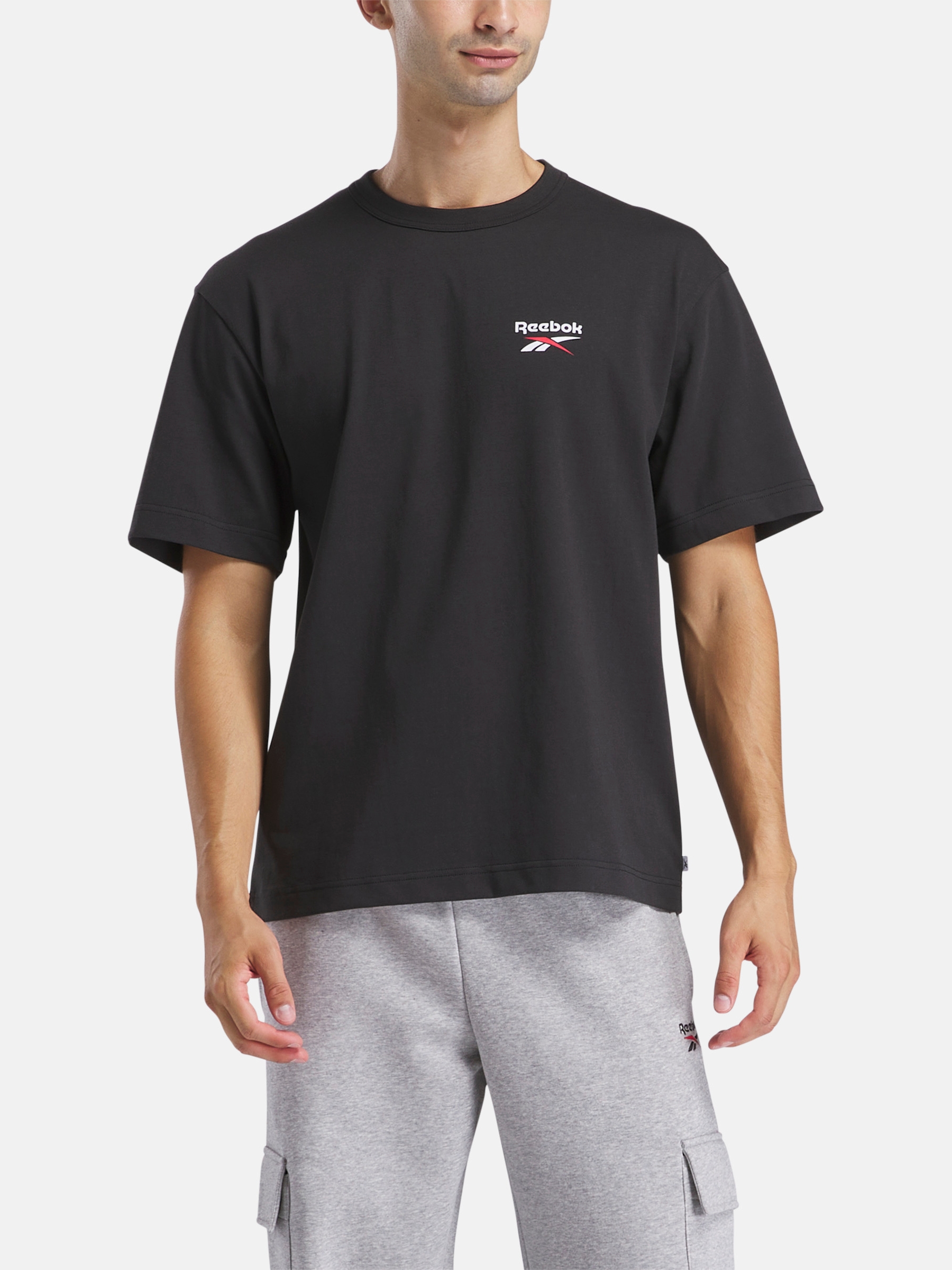 Футболка бавовняна довга чоловіча Reebok Gs Hs Shaq Logo Tee 100218843 XL Чорна від Rozetka на платформі USKIDKA Акція на Футболка бавовняна довга чоловіча Reebok Gs Hs Shaq Logo Tee 100218843 XL Чорна від Rozetka