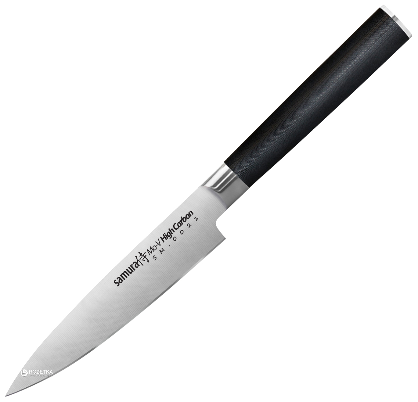 

Кухонный нож Samura Mo-V универсальный 125 мм Black (SM-0021)