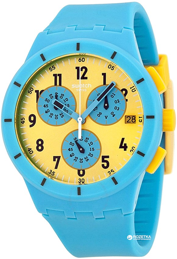 Мужские часы SWATCH Maresoli SUSS400 – низкие цены, кредит, оплата ...