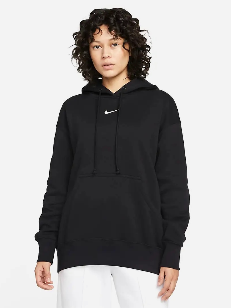 Худі жіноче Nike Sportswear Phoenix Fleece Oversized DQ5860-010 M Black/Sail від Rozetka на платформі USKIDKA Акція на Худі жіноче Nike Sportswear Phoenix Fleece Oversized DQ5860-010 M Black/Sail від Rozetka