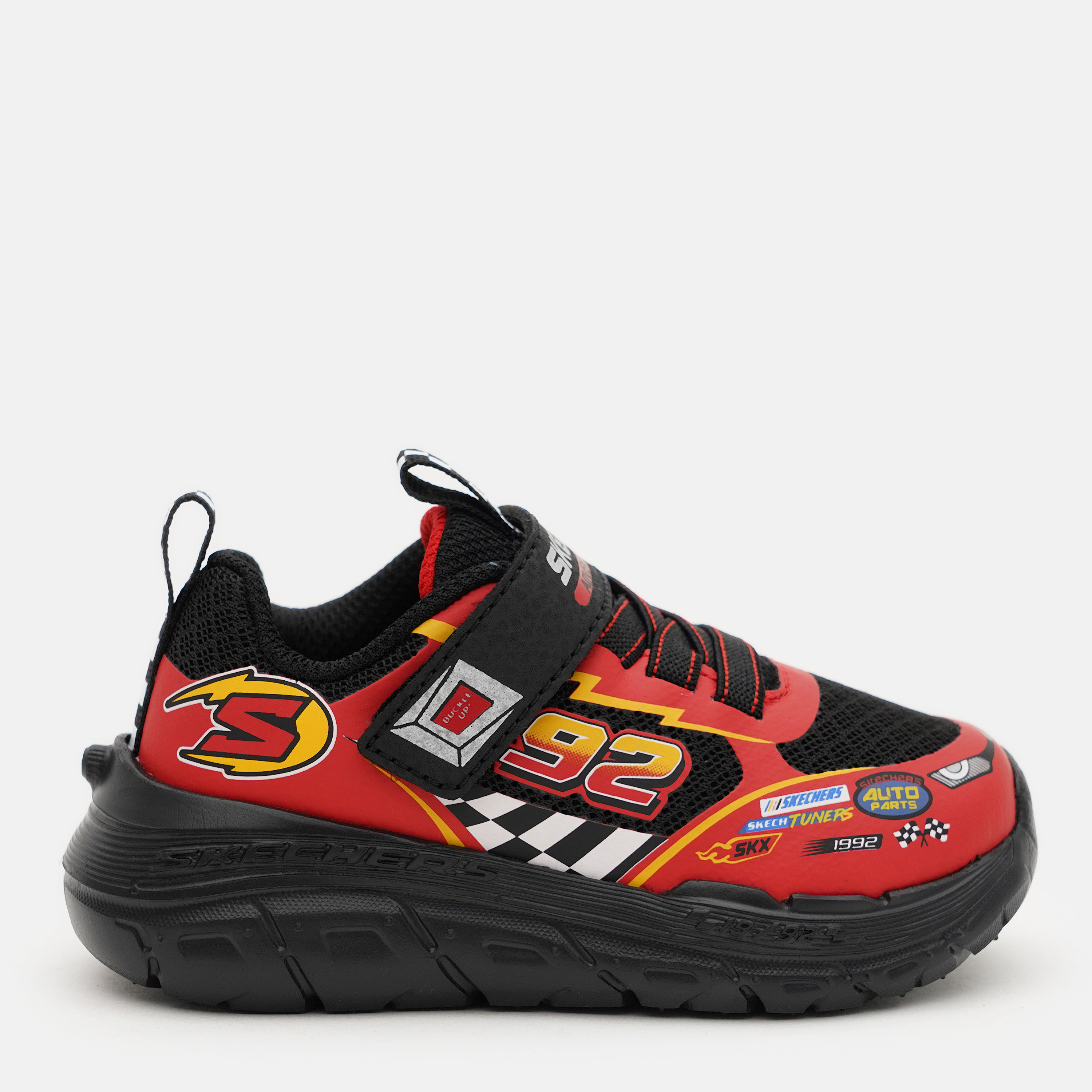 Дитячі кросівки для хлопчика Skechers Tracks 402303N BKRD 23 Чорні від Rozetka на платформі USKIDKA Акція на Дитячі кросівки для хлопчика Skechers Tracks 402303N BKRD 23 Чорні від Rozetka