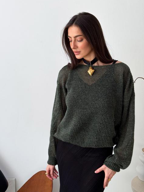 Джемпер жіночий ARTKNIT Soft S/M Темно-зелений від Rozetka на платформі USKIDKA Акція на Джемпер жіночий ARTKNIT Soft S/M Темно-зелений від Rozetka