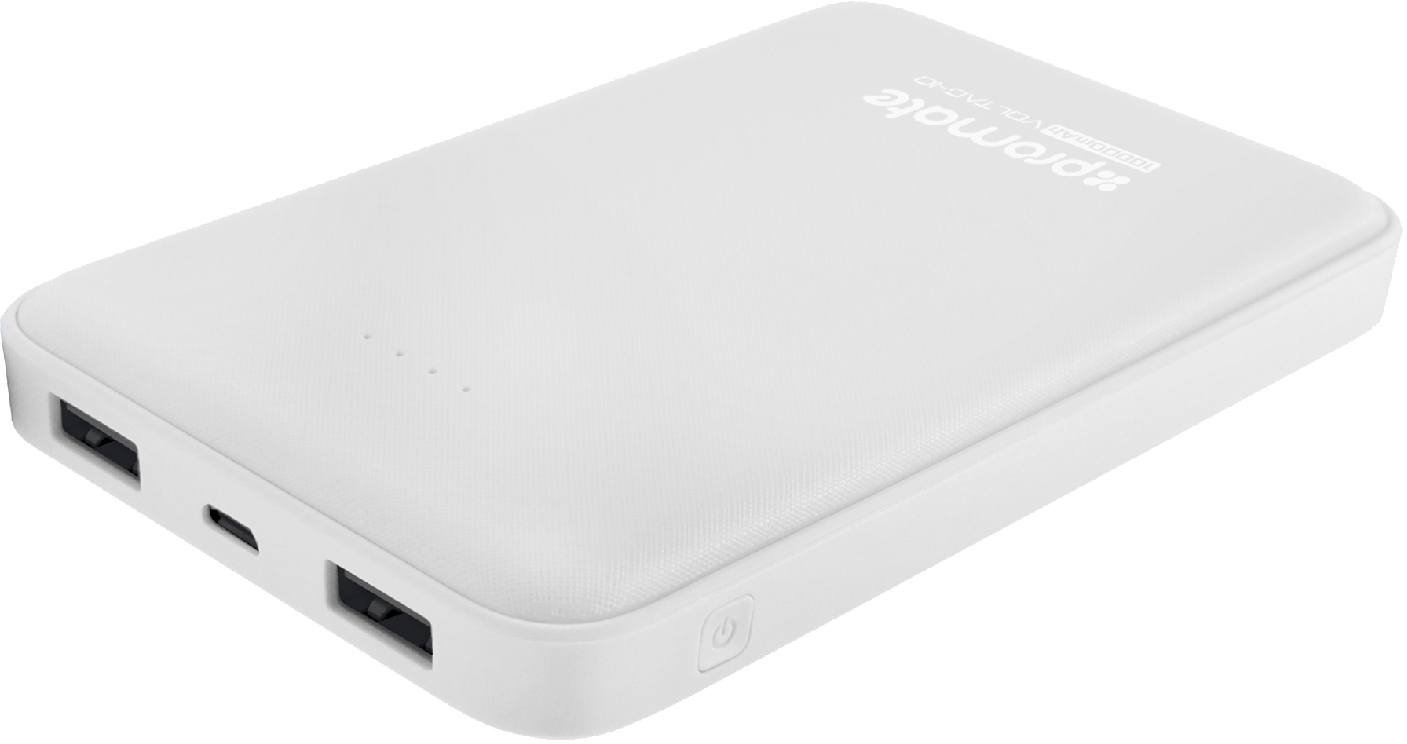 

УМБ Promate 10000 mAh White (voltag-10.white)
