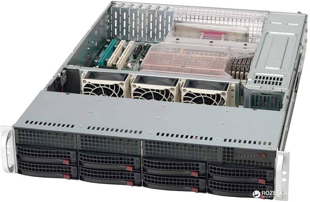 Корпус для сервера SuperMicro CSE-825TQC-R740LPB – низкие цены, кредит ...