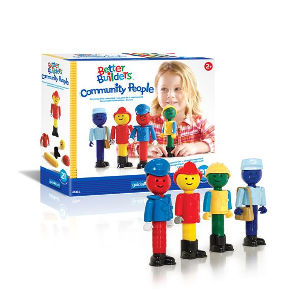 

Набор фигурок к конструкторам Better Builders Профессии (G8304)