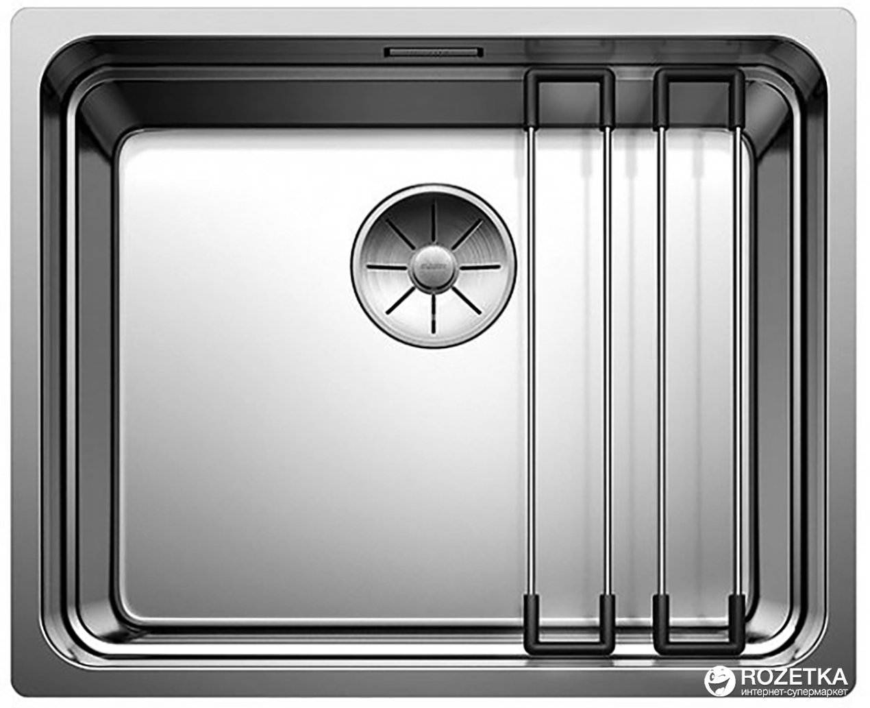 

Кухонная мойка BLANCO ETAGON 500-IF (521840) нержавеющая сталь без кл.авт + сливной гарнитур (234073)