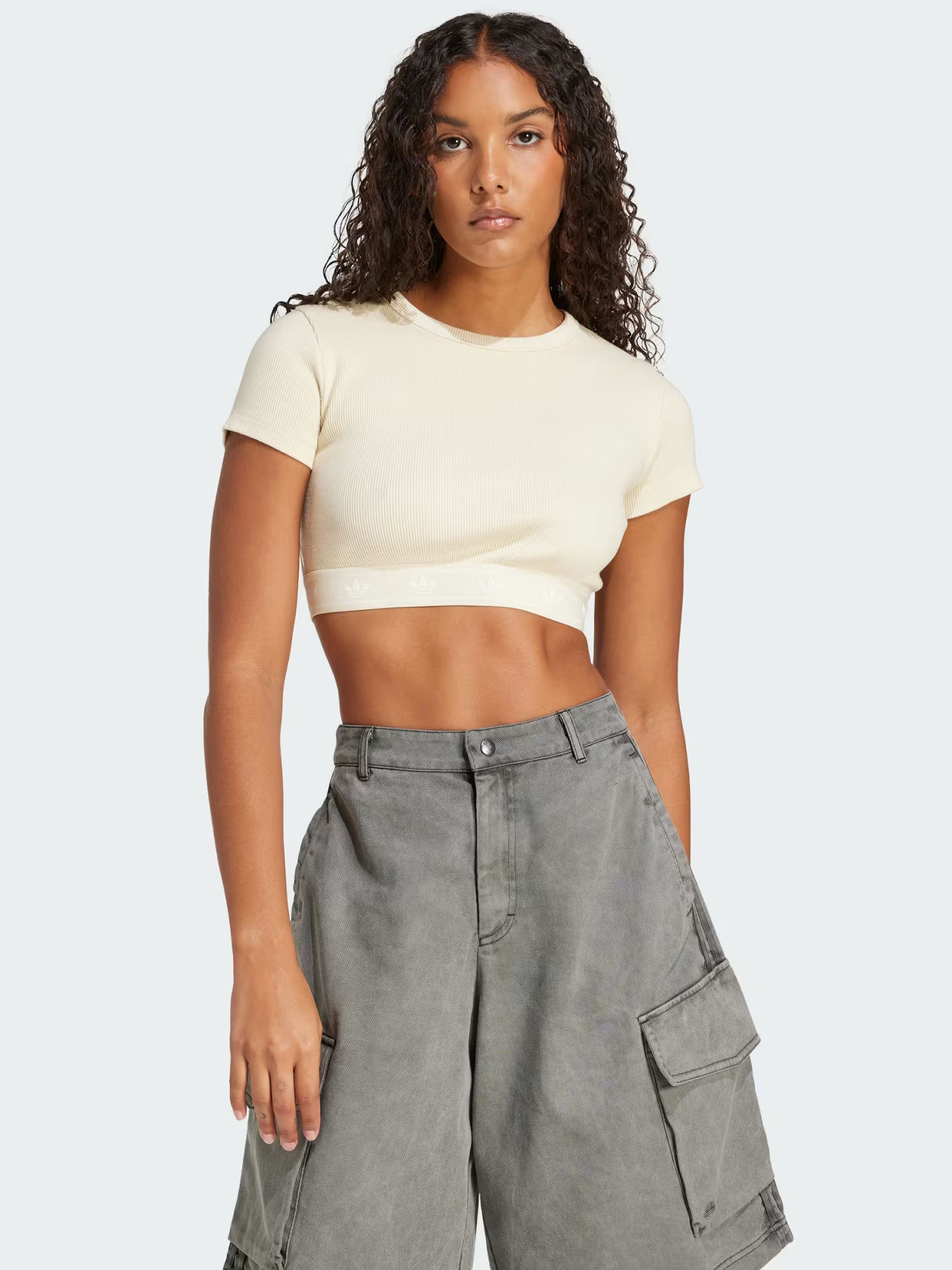 Футболка бавовняна коротка жіноча Adidas Originals Rib Ss Top JD0040 S Crewht від Rozetka на платформі USKIDKA Акція на Футболка бавовняна коротка жіноча Adidas Originals Rib Ss Top JD0040 S Crewht від Rozetka