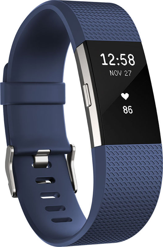 Фитнес-браслет Fitbit Charge 2 Blue – низкие цены, кредит, оплата ...
