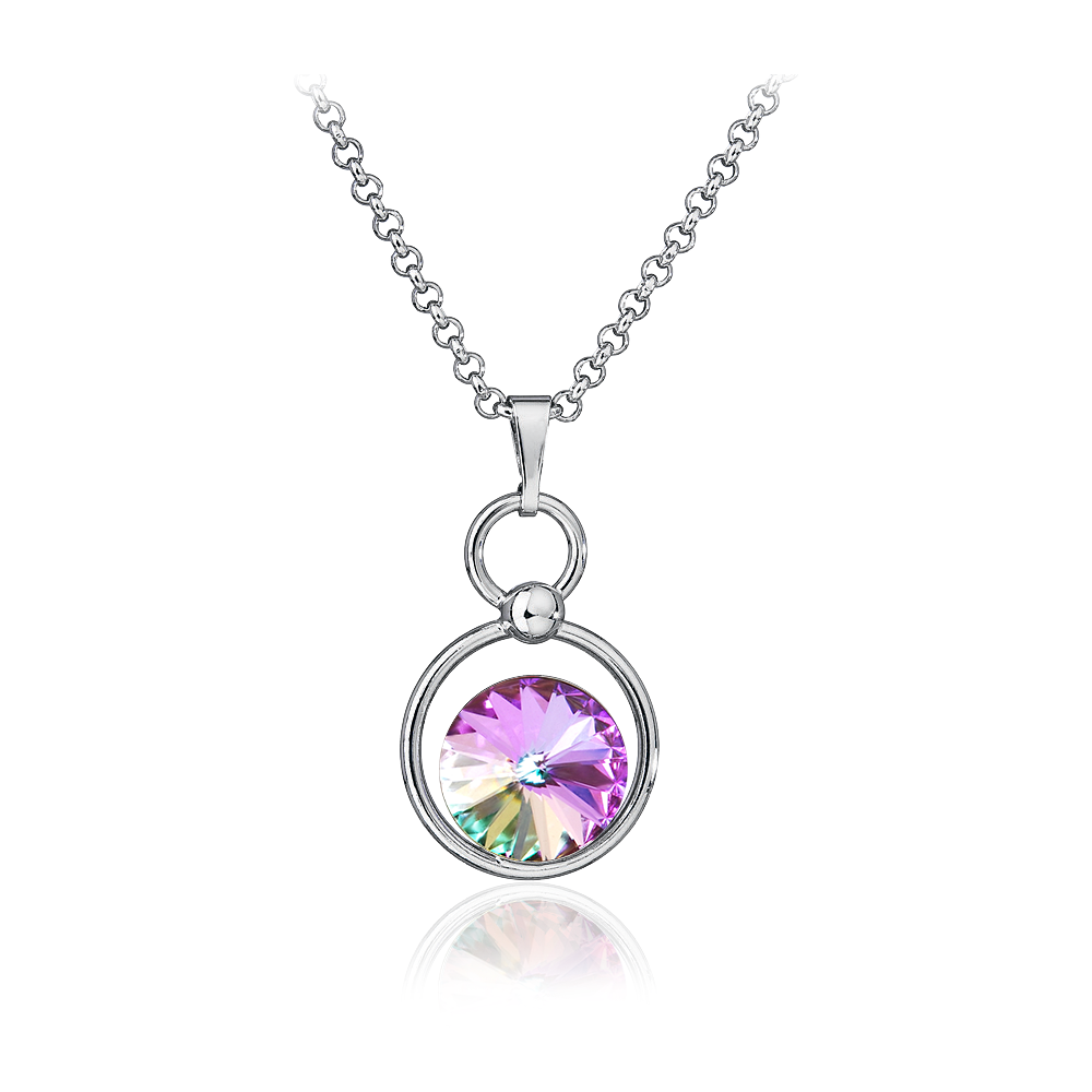 

Кулон c цепочкой KOBI HLOYA со Swarovski 12 мм модели 7430-5810-22-32