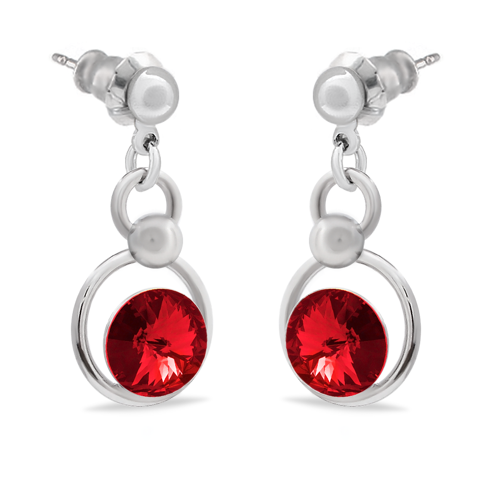 

Серьги KOBI HLOYA со Swarovski 8 мм модели 7440-5792-15-32
