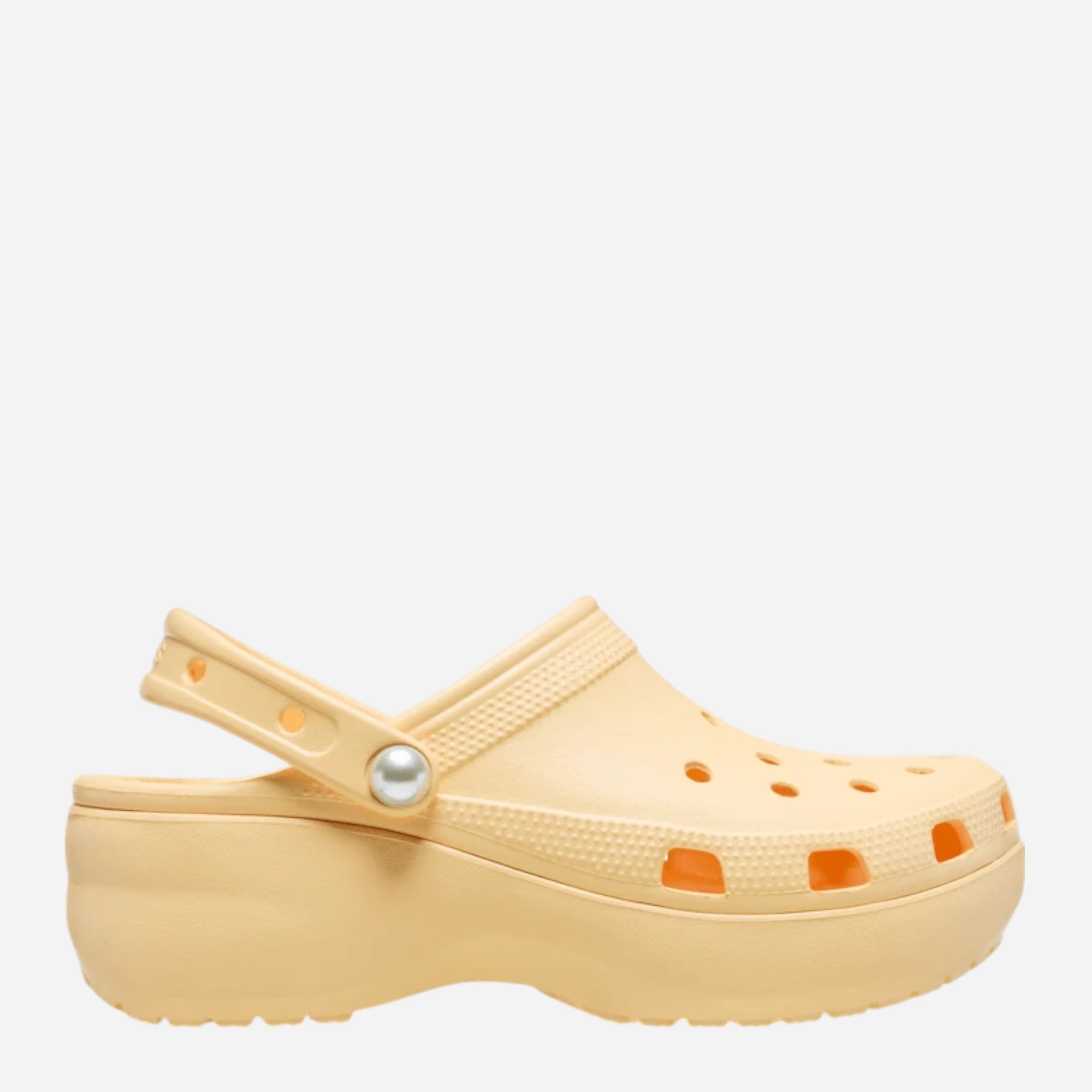 Жіночі крокси Crocs Classic Platform Pearl Clog 211231-78Z 36-37 (W6) Жовті від Rozetka на платформі USKIDKA Акція на Жіночі крокси Crocs Classic Platform Pearl Clog 211231-78Z 36-37 (W6) Жовті від Rozetka