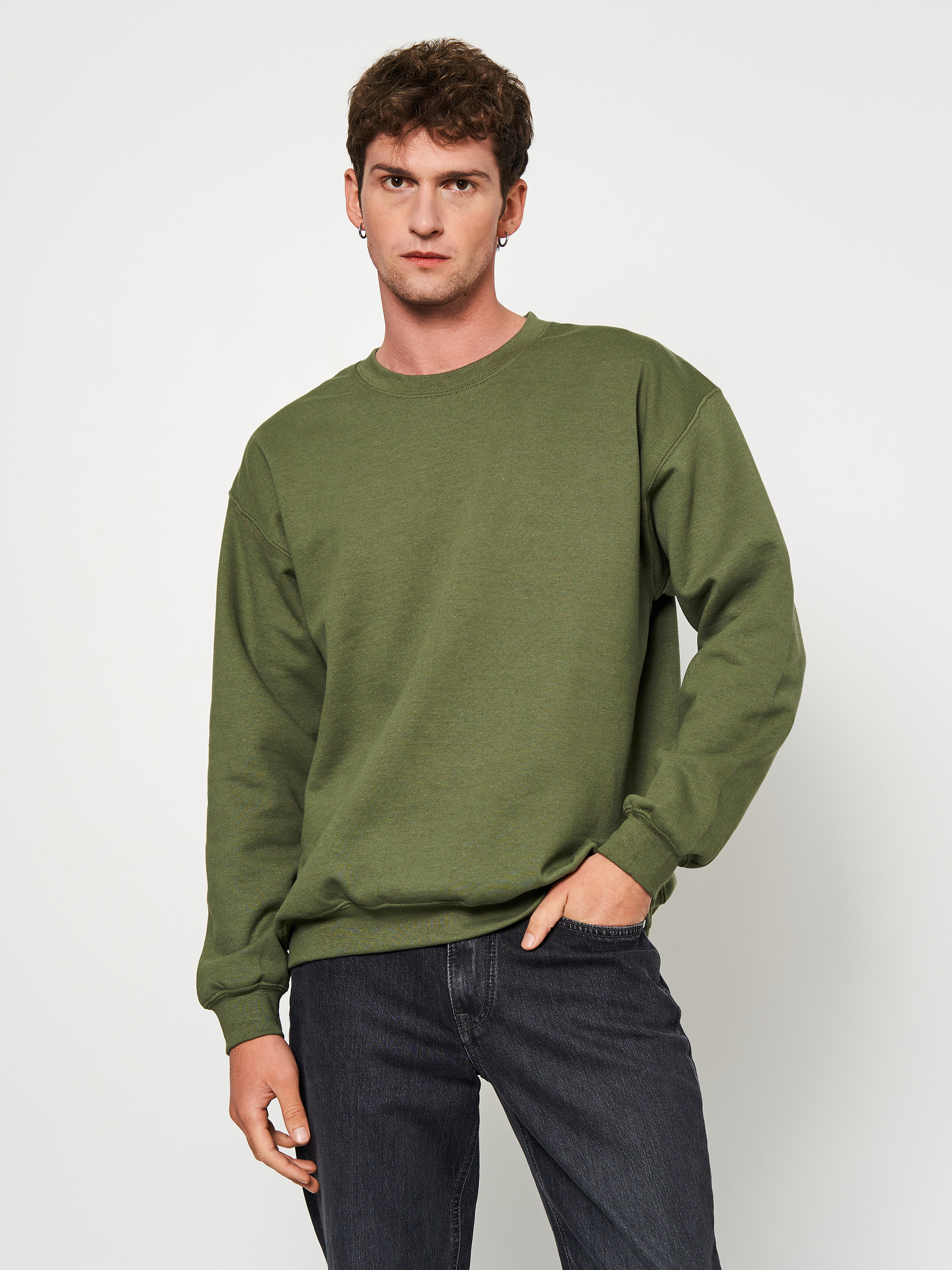 Світшот чоловічий Gildan Crewneck GI18000MI M Оливковий від Rozetka на платформі USKIDKA Акція на Світшот чоловічий Gildan Crewneck GI18000MI M Оливковий від Rozetka