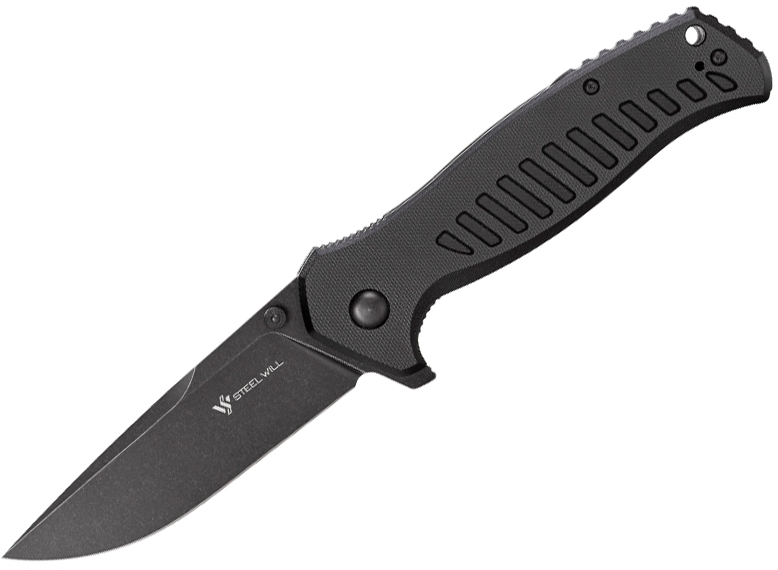 

Карманный нож Steel Will Barghest Stonewash 24 см Черный (SWF37-03)