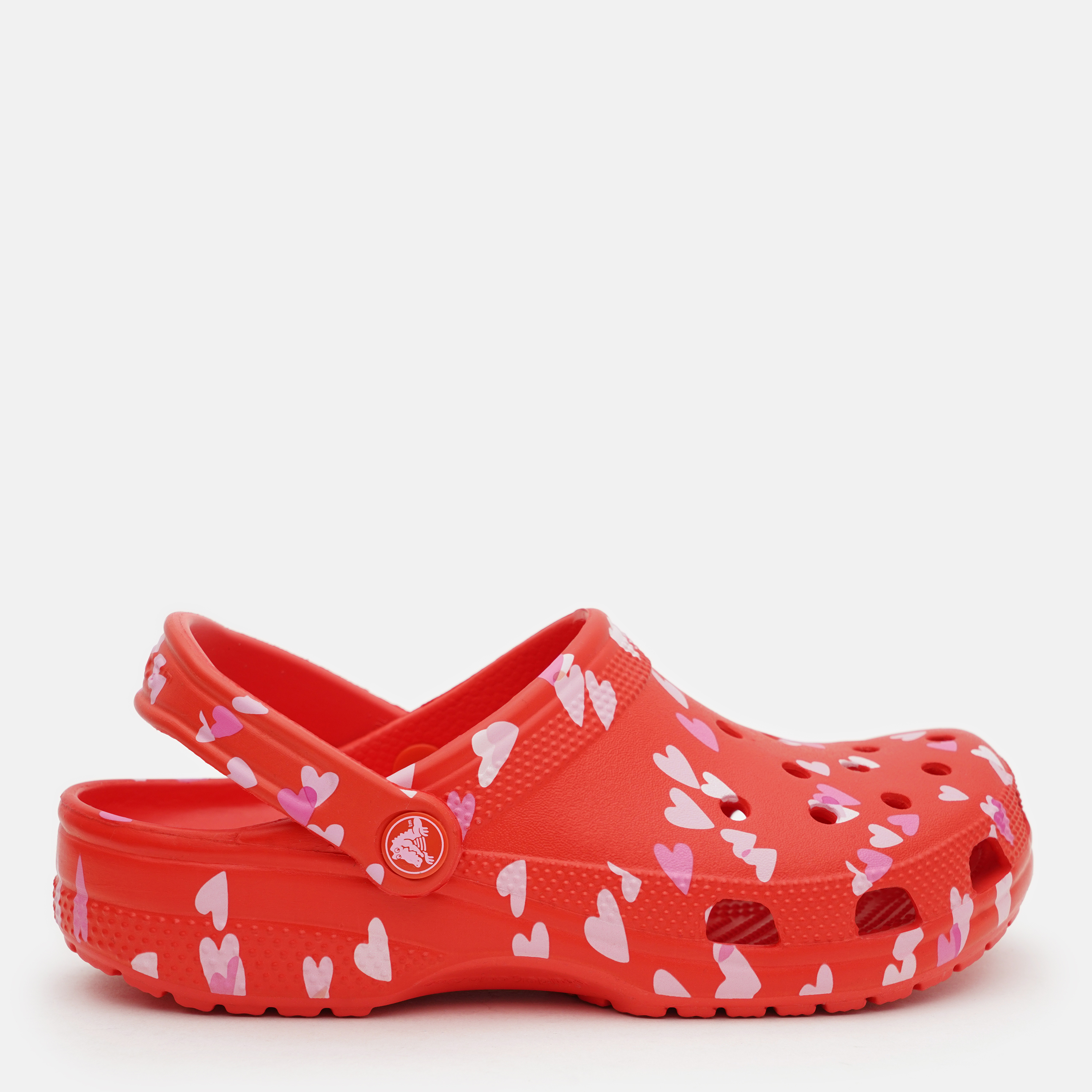 Жіночі крокси Crocs Classic Vday Clog ChR 209682-6ZR 37-38 (M5/W7) 23 см Cherry Red від Rozetka на платформі USKIDKA Акція на Жіночі крокси Crocs Classic Vday Clog ChR 209682-6ZR 37-38 (M5/W7) 23 см Cherry Red від Rozetka