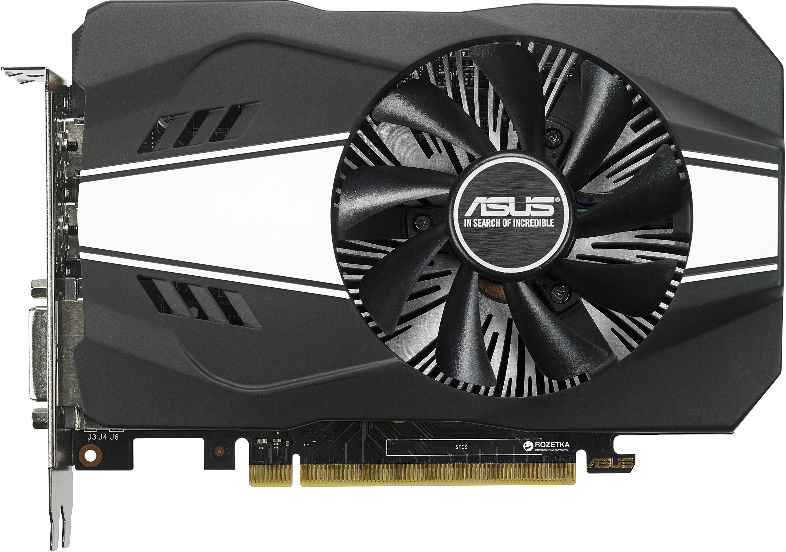 Видеокарта Asus PCI-Ex GeForce GTX 1060 Phoenix 3GB GDDR5 (192bit
