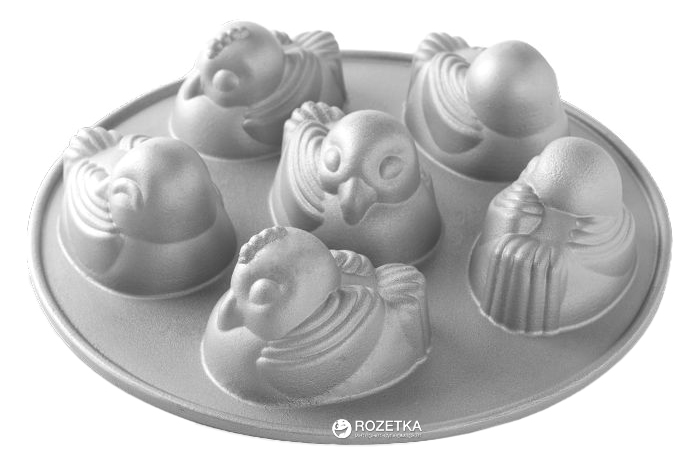 

Форма для выпечки Nordic ware Sweet Tweets 31х31х6.5 см для кексов