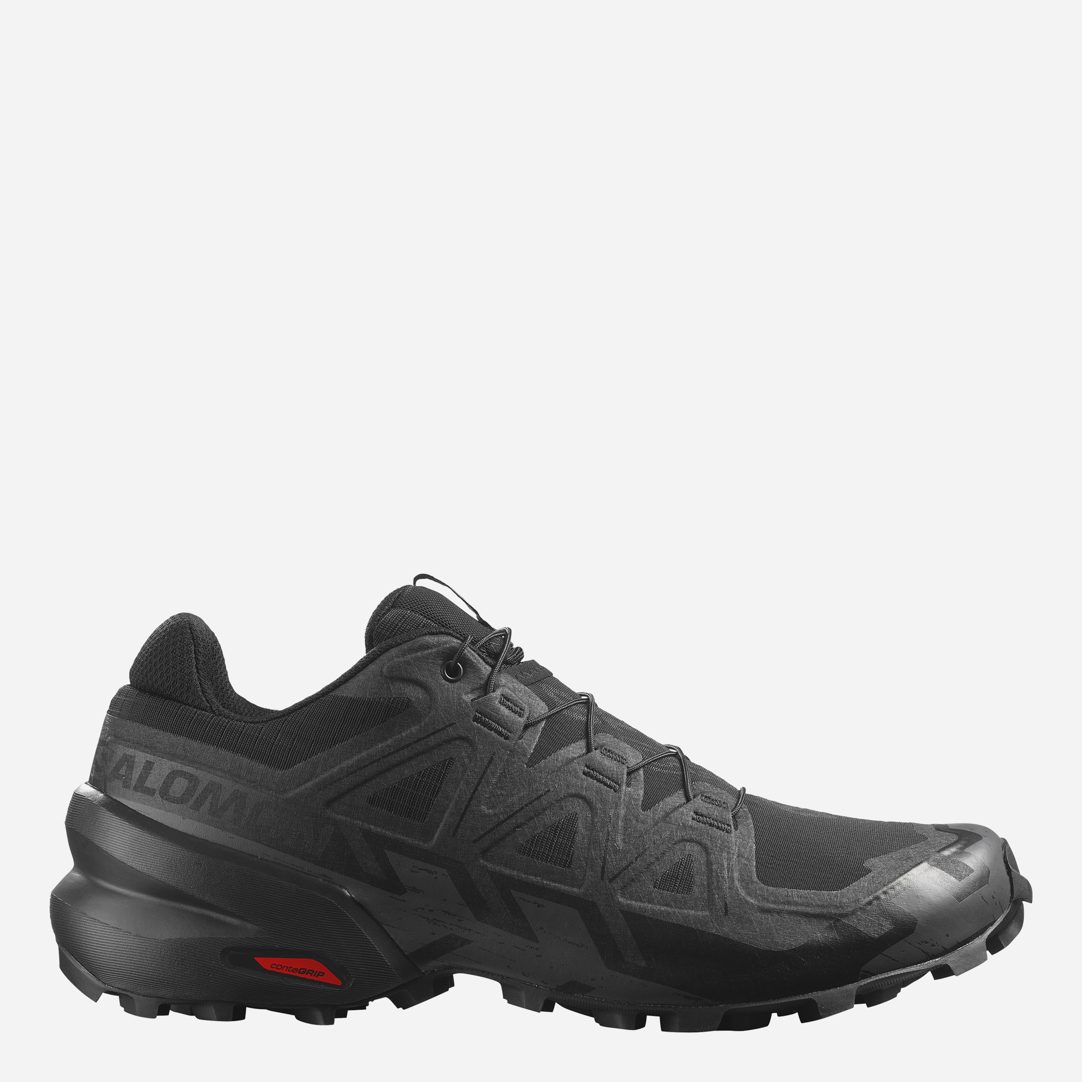 Акція на Чоловічі кросівки для бігу Salomon Speedcross 6 Wide L41744000 44 (10US/9.5UK) 28 см Чорні від Rozetka