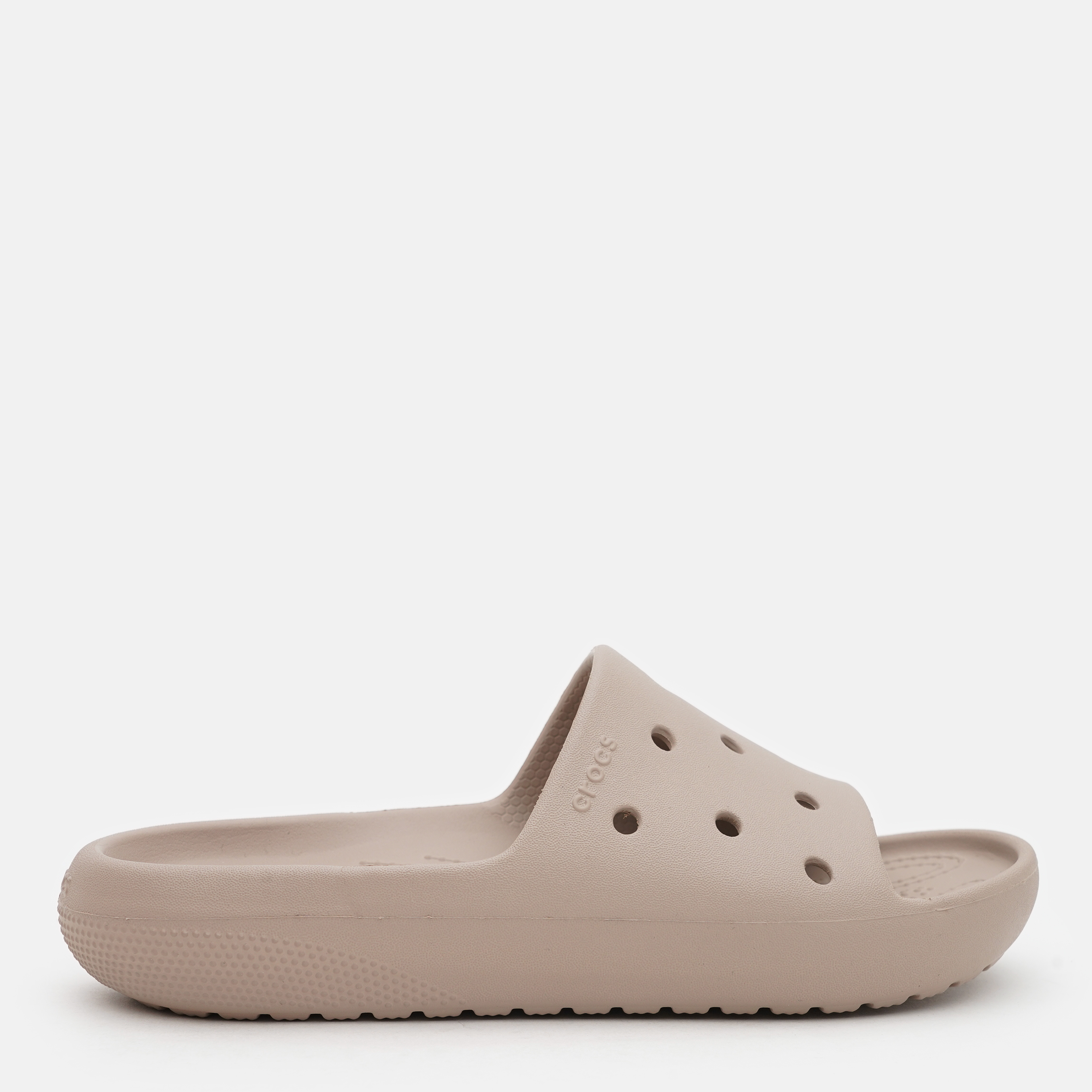 Акція на Жіночі шльопанці для пляжу Crocs Classic Slide v2 Taupe 209401-214 38-39 (M6/W8) 24 см Taupe від Rozetka