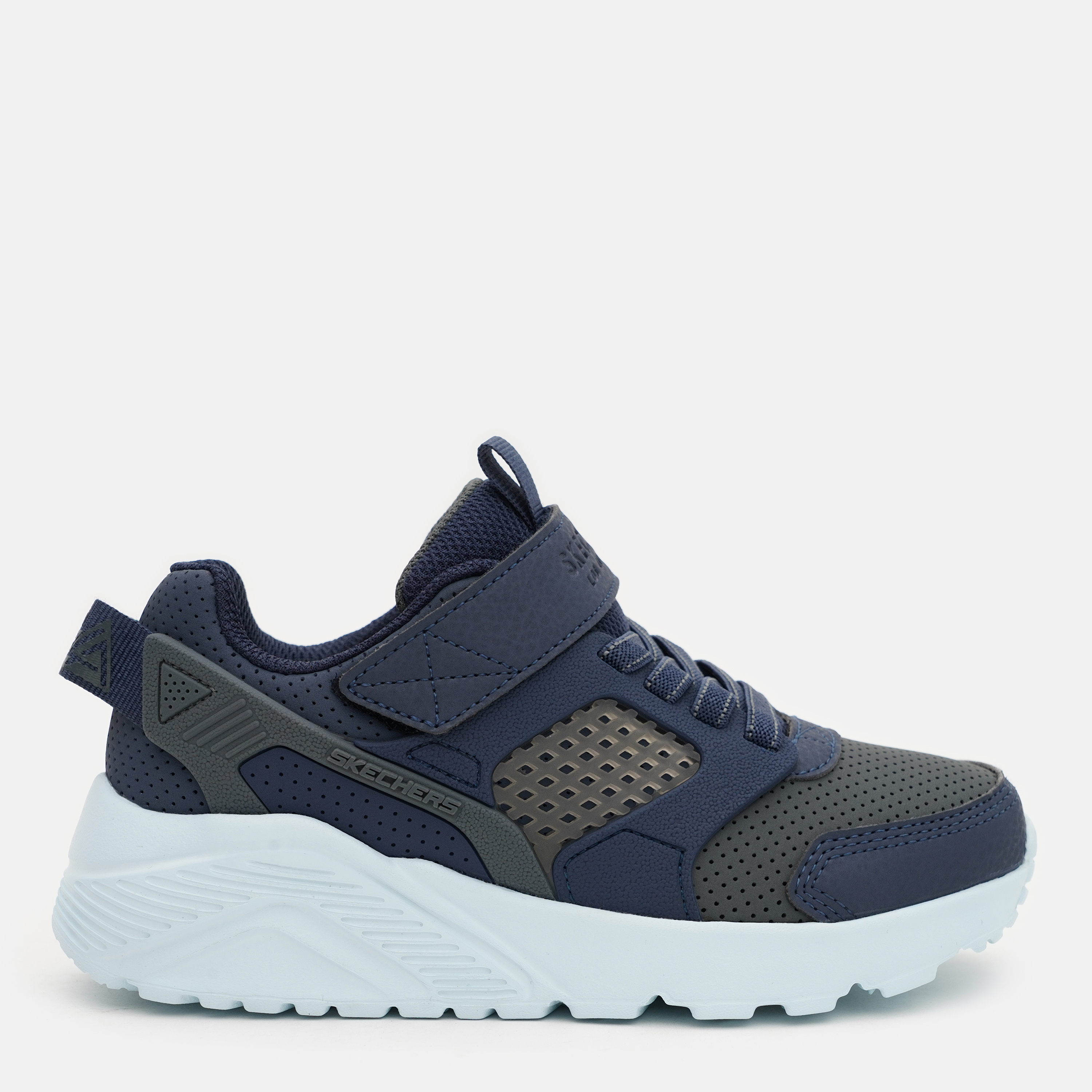 Дитячі кросівки для хлопчика Skechers Uno Lite 405715L NVCC 30 Сині від Rozetka на платформі USKIDKA Акція на Дитячі кросівки для хлопчика Skechers Uno Lite 405715L NVCC 30 Сині від Rozetka