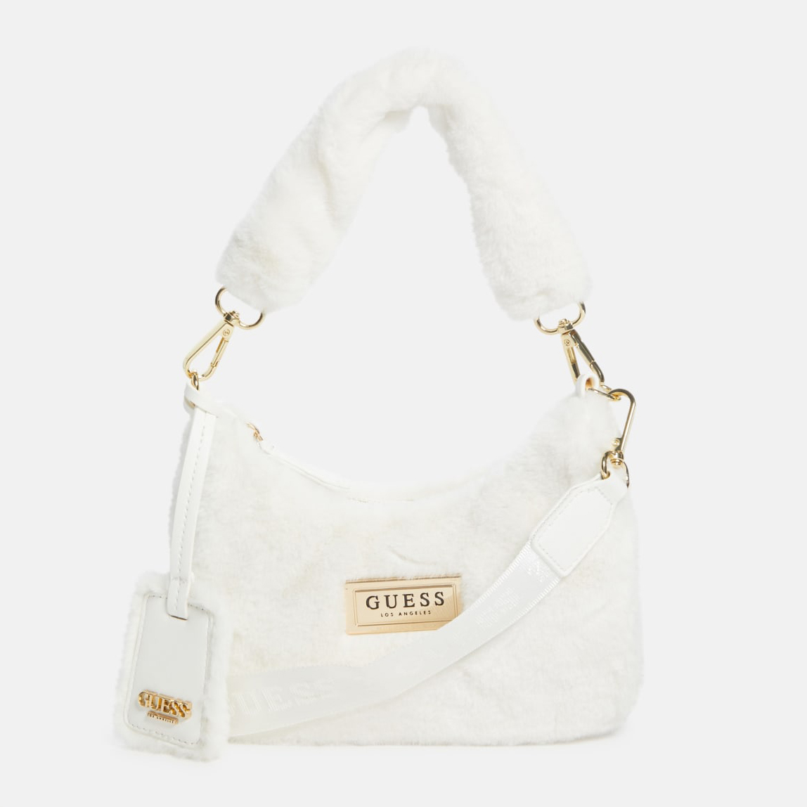 Сумка багет жіноча маленька Guess 383485711 Молочна від Rozetka на платформі USKIDKA Акція на Сумка багет жіноча маленька Guess 383485711 Молочна від Rozetka