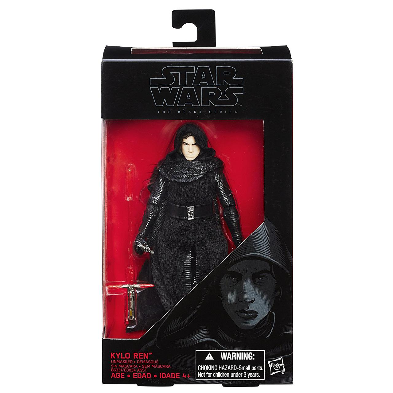 

Игровая Фигурка Кайло Рен Звездные Войны, без маски, 15 см - Kylo Ren, Star Wars, The Black Series, Hasbro