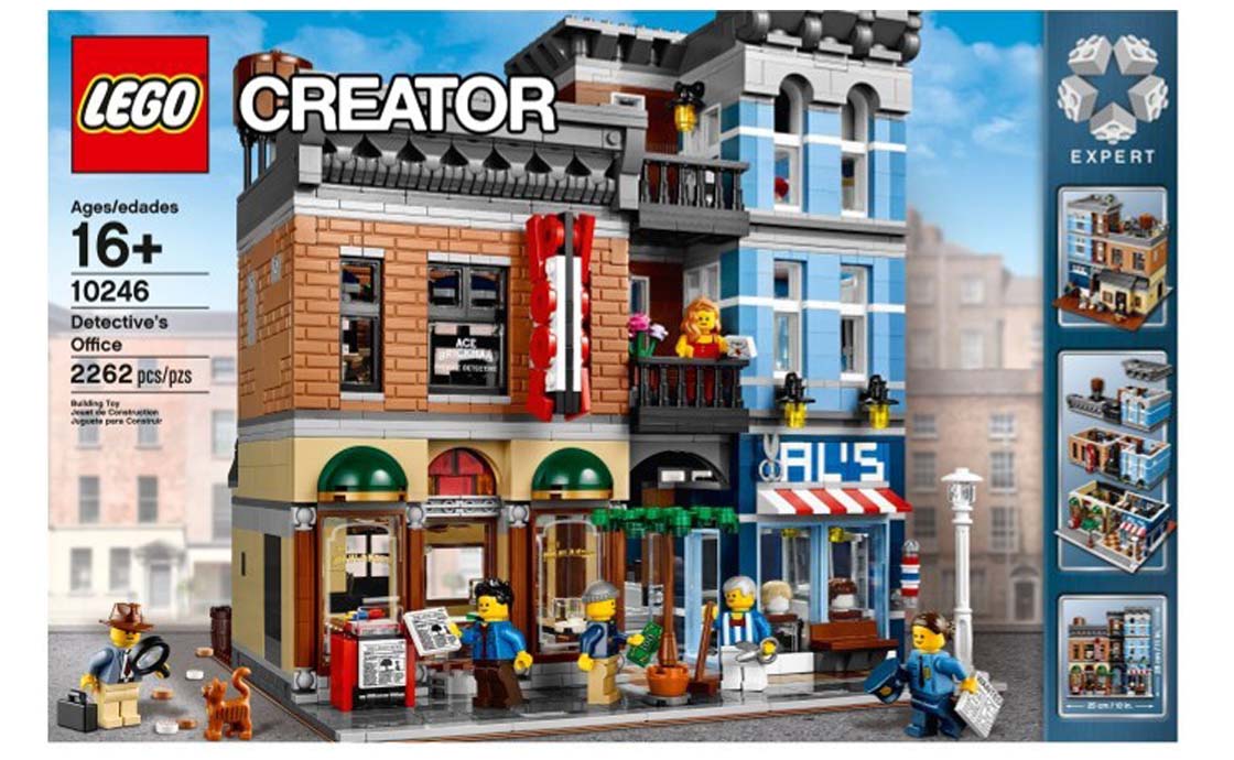 

Конструктор LEGO Детективний офіс 2262 деталей (10246)