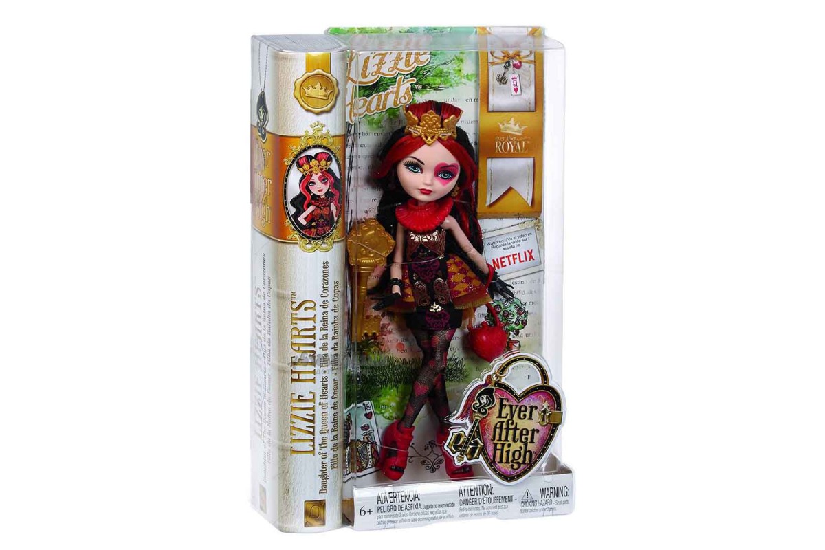 filha da rainha de copas, Lizzie Hearts.  Ever after high, Ever after  dolls, Ever after