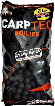 

Бойлы тонущие Dynamite Baits CarpTec Spicy Squid 20 мм 2 кг (DY1183)