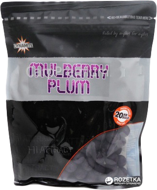 

Бойлы тонущие Dynamite Baits Mulberry Plum Hi-Attract Shelf Life 20 мм 1 кг (DY1011)
